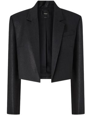 Pinko Cropped Blazer - Black