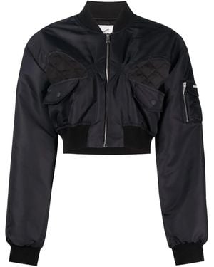 Coperni Bomber Crop - Nero
