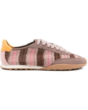 HOFF Woven Bridge Trainers - Pink