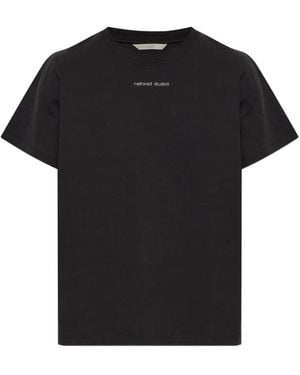 Rethinkit Studios T-Shirt Con Stampa - Nero