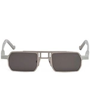 VAVA Eyewear Geometric-Frame Sunglasses - Grey