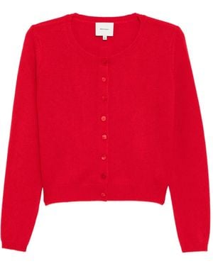 Reformation Cárdigan K-Clara - Rojo