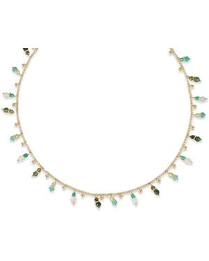 Gas Bijoux Embellished Necklace - Metallic