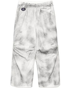 Aape By A Bathing Ape ウォッシュド ジーンズ - ホワイト
