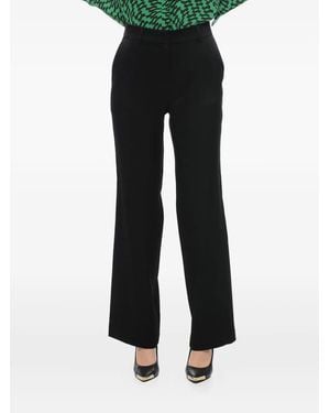 Michael Kors Satin High-Rise Trousers - Black