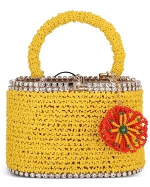 Rosantica Mini Sac Holli À Breloque Fleur - Jaune