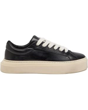 Cole Buxton Platform Trainers - Black