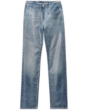 Alexander Wang Pantalones Slim Vaqueros - Azul