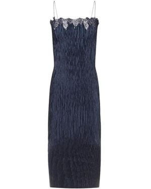 FFORME Abito Plissettato Lumie - Blu