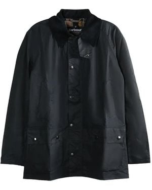 Barbour Water-resistant Snap-front Jacket - ブラック