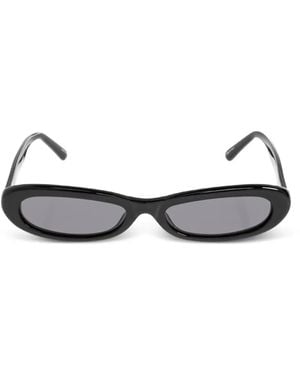 Linda Farrow Gafas De Sol Con Montura Oval De Dries Van Noten Pre-Owned X - Blanco