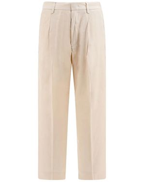 NN07 Pleated Pants - Natural