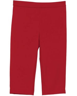 ViCOLO Zip-Fastening Pants - Red