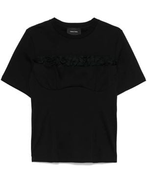 Simone Rocha Balconette T-Shirt - Black