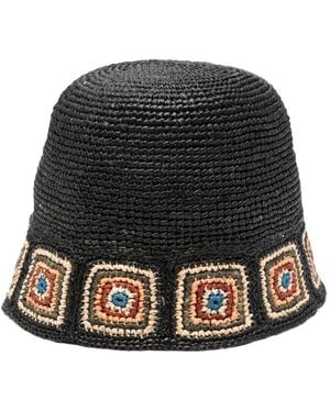 IBELIV Panelled-Trim Hat - Black