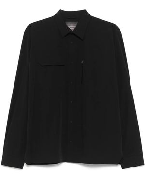 Herno Chest-Pockets Shirt - Black
