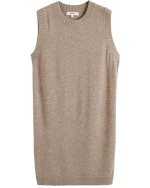 Chinti & Parker Round-Neck Sleeveless Dress - Brown