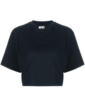 Heron Preston クロップド Tシャツ - ブルー