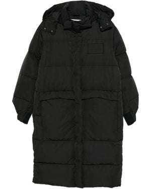 Iceberg Hooded Down Coat - Black