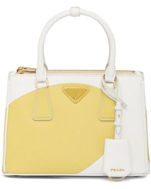 Prada Borsa Tote Galleria Piccola - Giallo