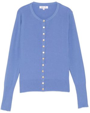 agnès b. Snapy Cardigan - Blue