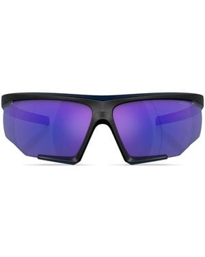 Prada Linea Rossa Gafas De Sol Con Montura Oversize - Azul