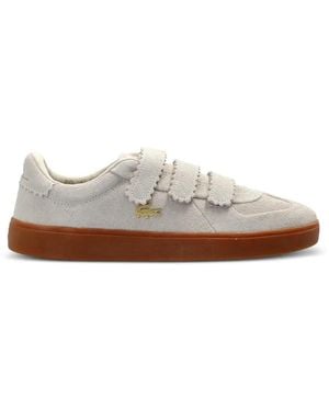Lacoste Suede Sports Shoes "Baseshot Pro Stp 1226 Sfa" - White