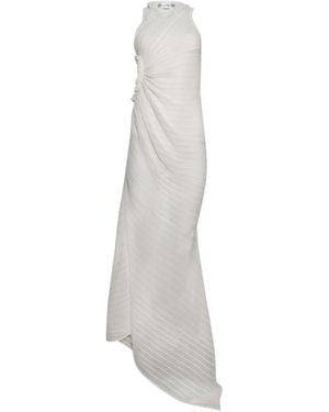 Victoria Beckham Mouwloze Jurk - Wit