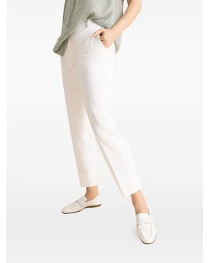 Maison Common Pantaloni Crop - Bianco