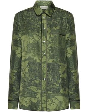 Pierre Louis Mascia Long-Sleeve Shirt - Green