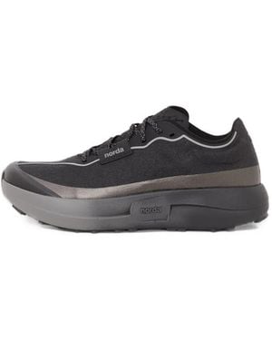Norda 005 Sneakers Mit Logo-Patch - Schwarz