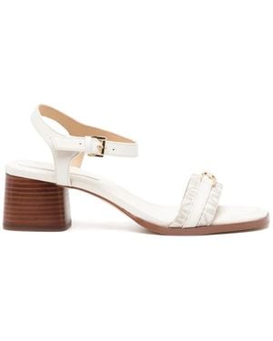 Michael Kors 50Mm Mandy Sandals - Natural