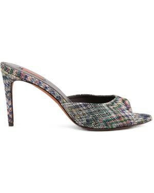Missoni Daisy Sandalen Mit Absatz - Weiß