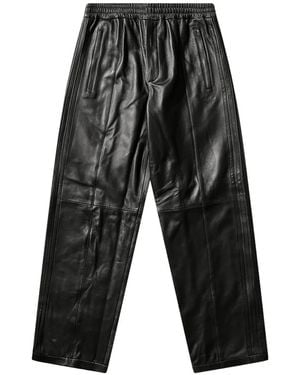 Y-3 Leather Pants - White