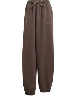 adidas Pantalon De Jogging Essentials Linear À Lien De Resserrage - Marron