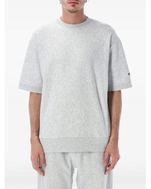 Champion Logo-Patch T-Shirt - White