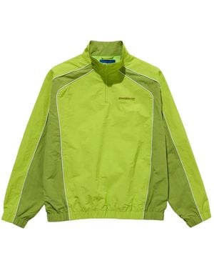 AWAKE NY Quarter-Zip Track Jacket - Green