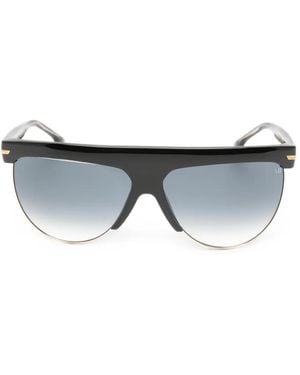 Victoria Beckham Geometric-Frame Sunglasses - Gray