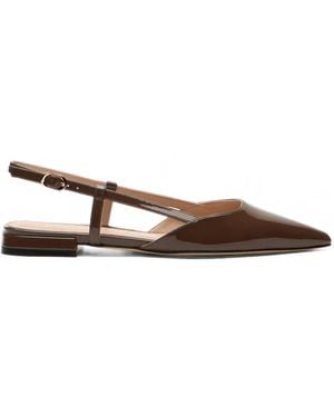 Stuart Weitzman Vinnie Slingback Court Shoes - White
