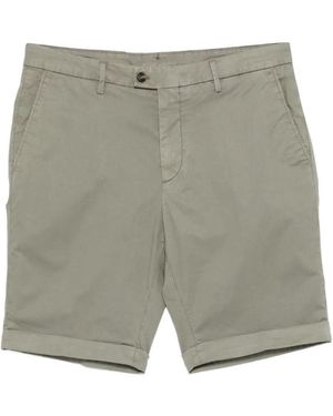 Corneliani Cuffed Shorts - Grey