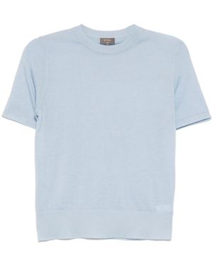 N.Peal Cashmere Milly Tシャツ - ブルー