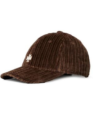 Tory Burch Corduroy Baseball Cap - Brown