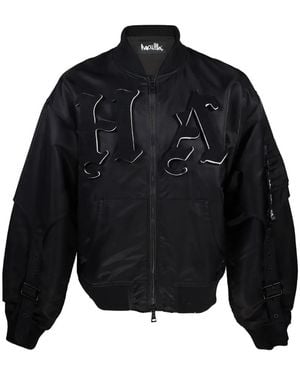 Haculla Bomberjacke Mit Applikation - Blau