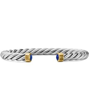 David Yurman Cable Cuff Bracelet - White