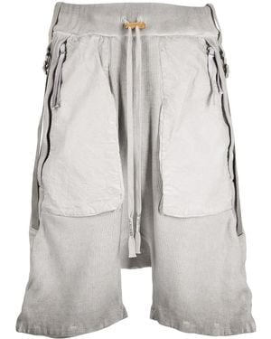 Boris Bidjan Saberi Deconstructed Shorts - Grey