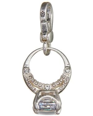 Juicy Couture Breloque En Forme De Bague Sertie De Cristaux - Rouge