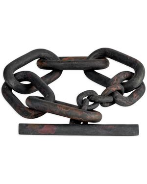 Parts Of 4 Chain-Link Bracelet - Black