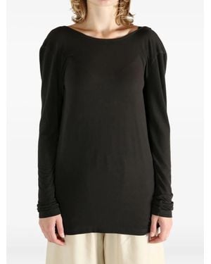 Uma Wang Long-Sleeve T-Shirt - Black