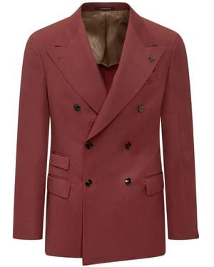 Gabriele Pasini Double-Breasted Blazer - Red