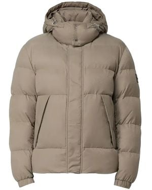 BOSS Corbinian Hooded Jacket - Natural